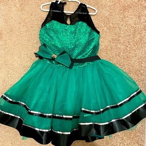 Girls figure skating dress